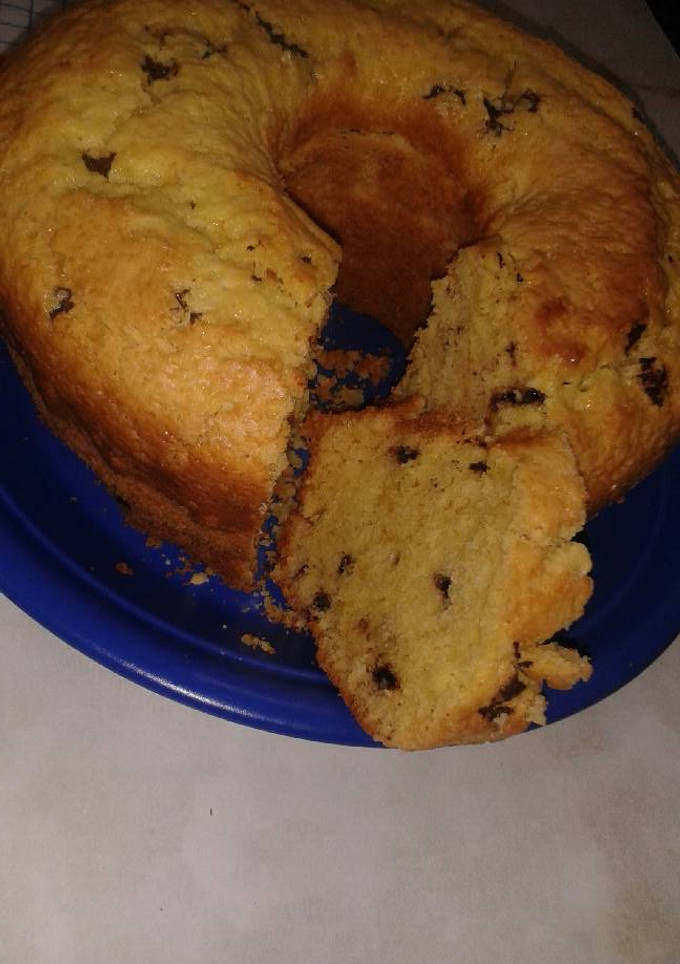 Una foto de Torta de Naranja con chispas de chocolate