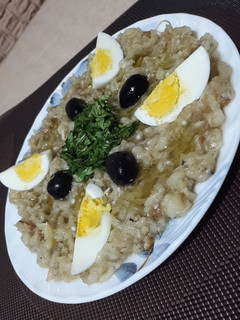 صورة لوصفة سلطة باذنجان مشوي