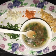 A picture of Sweet Corn Soup.
