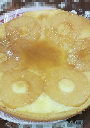 A picture of Pineapple upside down cake.
