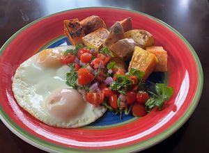 Una foto de Desayuno saludable