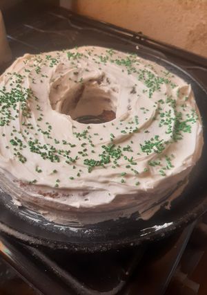Una foto de Torta de cumple económica