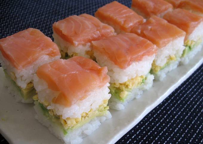 Simple Way to Make Homemade Oshi-zushi