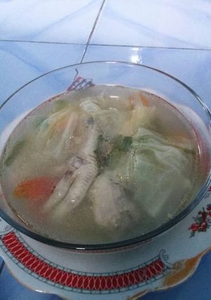 Foto resep Sayur sop ceker ayam