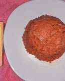 Arroz rojo al achiote