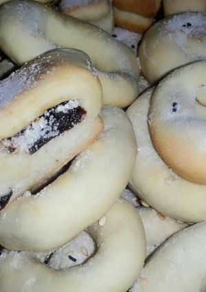 صورة لوصفة كعك بتمر بالطحين