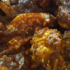 A picture of Crab malai curry.
