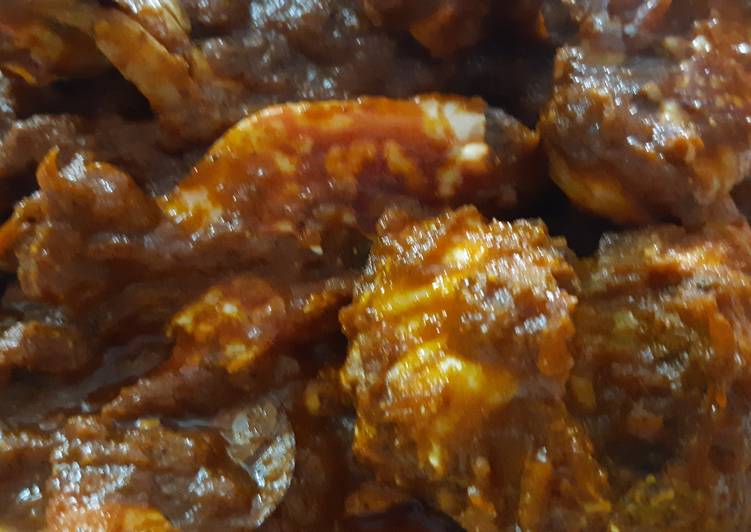 Recipe of Favorite Crab malai curry