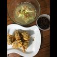 Tahu aci goreng & rebus