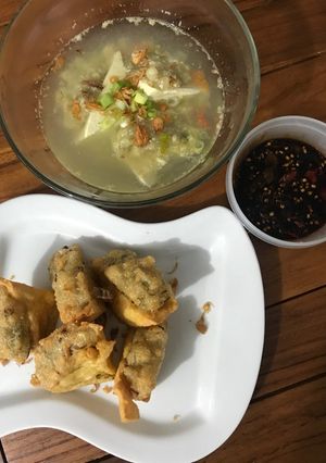 Foto resep Tahu aci goreng & rebus