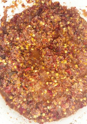 A picture of Patakha chicken masala 🔥.
