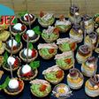 Canapés o aperitivos variados Especial Navidad