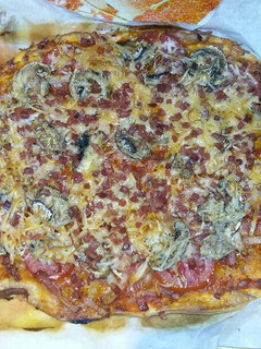 Una foto de Pizza casera