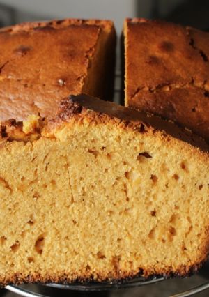 Una foto de Budín de limón con azúcar integral