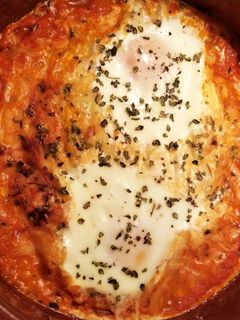 Una foto de Huevos al horno