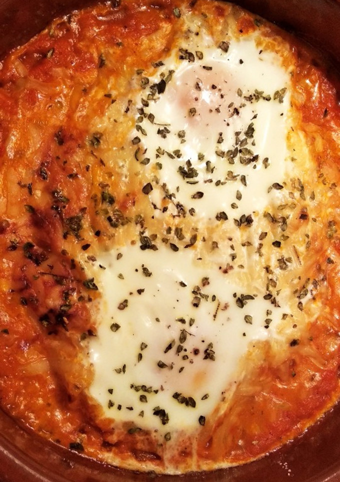 Una foto de Huevos al horno
