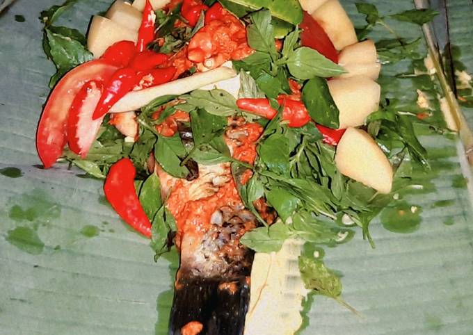 Resep Pepes Ikan Mas Kentang Kemangi Oleh Rina Rivinafa Cookpad