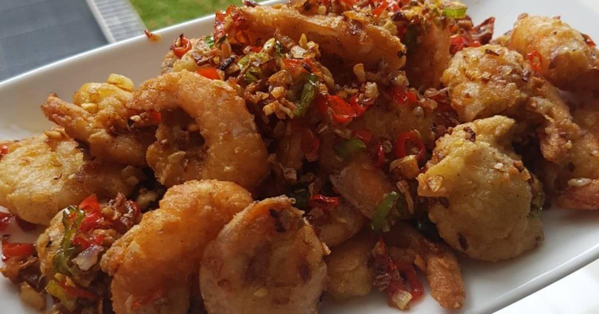  Resep  Udang  Goreng Lada  Garam  oleh Silvi Dwi Haryanti 