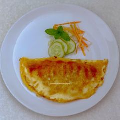 A picture of Mushroom Omelette.