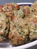 Frittelle al forno con ricotta, spinaci e mozzarella