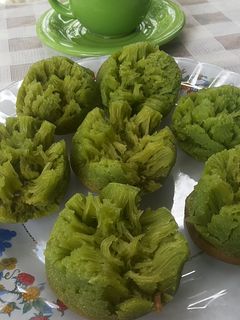 Foto resep Kue Bikang Pandan