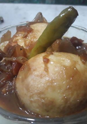 A picture of Chilli egg.
