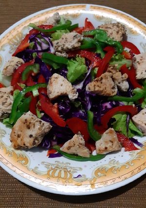 Foto resep Salad honey lime