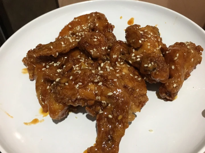 Cara Gampang Membikin Resep Korean Honey Butter Fried Chicken yang Enak Banget Anti Ribet, Menggugah Selera