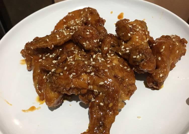 Cara Gampang Menyiapkan Korean Honey Butter Fried Chicken, Menggugah Selera