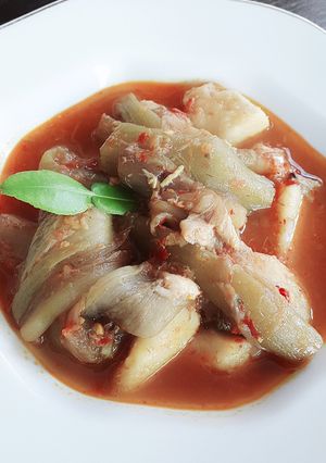 Foto resep Asam Pedas Lompong Talas (khas Pontianak Kalbar)
