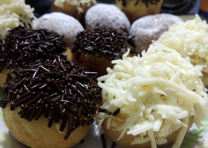 Baby donuts (empuk dan lembut)🍩