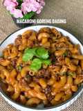 Macaroni Goreng Daging