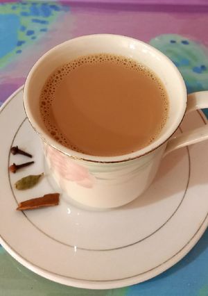 A picture of Masala tea.