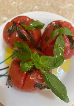 Una foto de Tomates asados (crockpot)