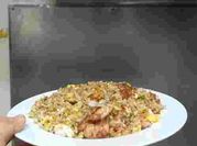 Una foto de arroz chaufa especial