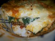 Gambar lasagna bayam