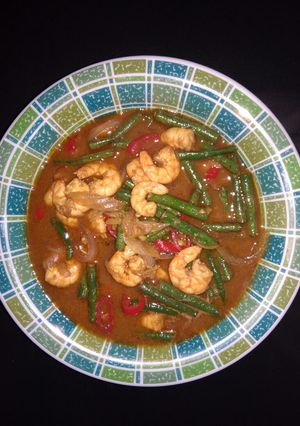 Foto resep Tumis Udang Asam Manis