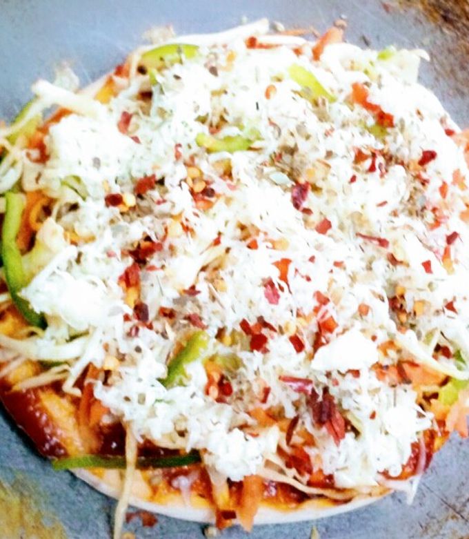 A picture of Healthy pizza.