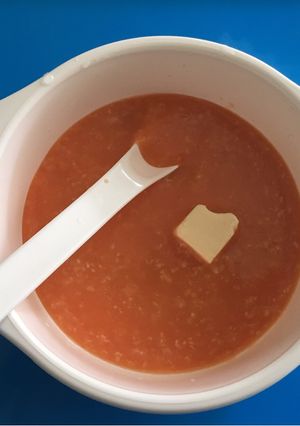 Foto resep MPASI 6M+ Puree pepaya + oat