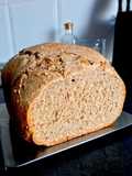 Spelt Bread in Bread Maker with Sesame