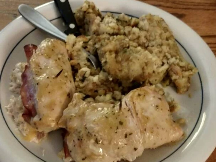 Easy Steps to Make Recipe Stuffed lemon pepper chicken that is Can Pamper Your Tongue, Appealing}