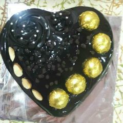 Chocolate Truffle Cake / Choco - Almond Cake A picture of Chocolate Truffle Cake / Choco - Almond Cake.
