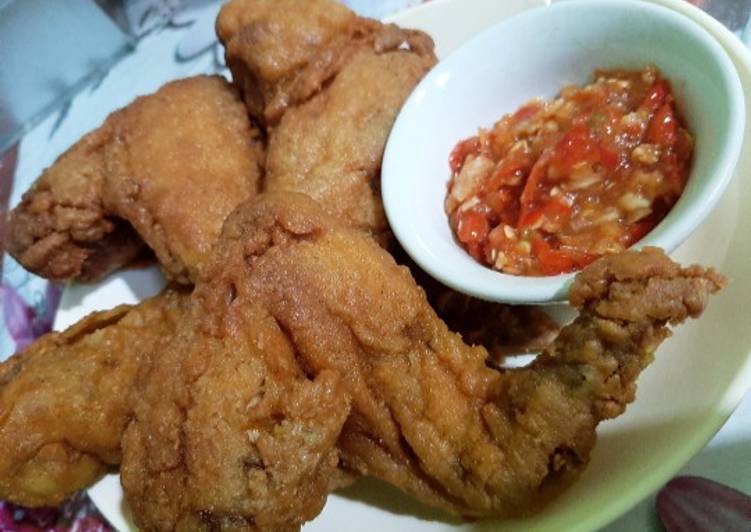 Ayam tepung sambel bawang