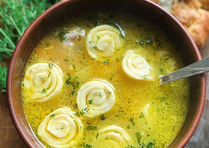 Пряный куриный суп с чесноком рецепт – Средиземноморская кухня: Бульоны. «Еда»