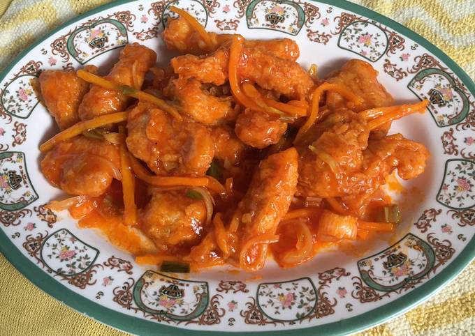 Resep Ayam asam manis yang Bikin Ngiler