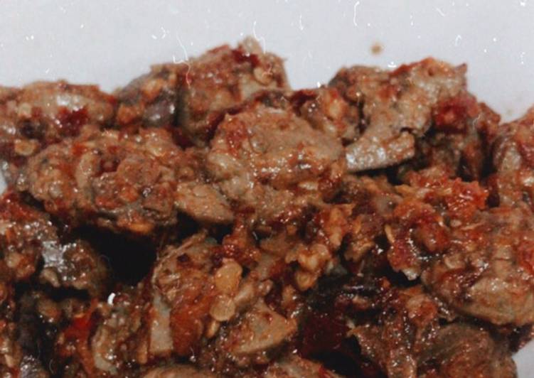 Cara Membuat 7. Ati Ampela Super Pedassss Anti Gagal