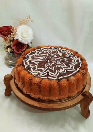 عکسی از دستور کیک گردویی دارچینی (ولادت امام زمان (عج) )