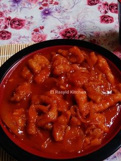 Foto resep Ayam Saus Wijen
