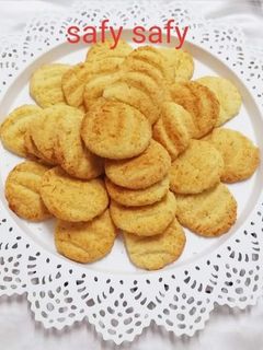 صورة لوصفة بسكوت جوز الهند(بدون بيض)