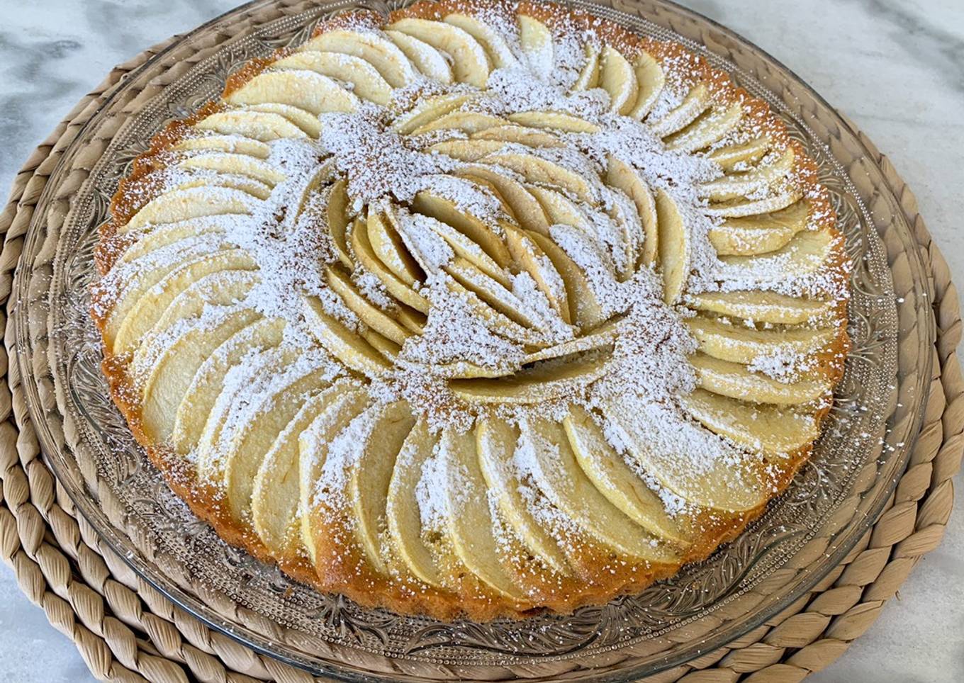 Tarte suisse aux pommes